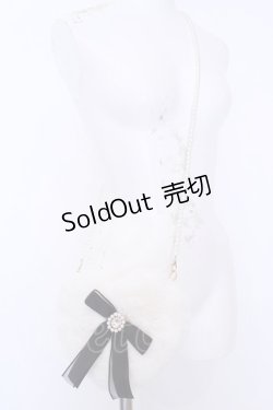 画像2: Rojita / 2022 ROJITA福袋 ファーハートポシェット単品  オフ× O-25-08-09-1033-LO-BG-IG-ZT346