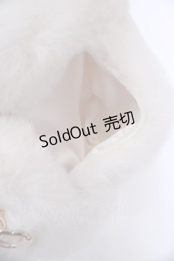 画像4: Rojita / 2022 ROJITA福袋 ファーハートポシェット単品  オフ× O-25-08-09-1033-LO-BG-IG-ZT346