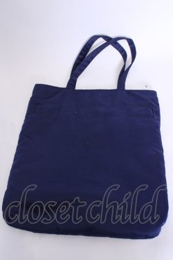 画像3: Maison de FLEUR / サンリオコラボ リボントートバッグ  ネイビー ポチャッコ O-25-08-09-1034-LO-BG-IG-ZT346