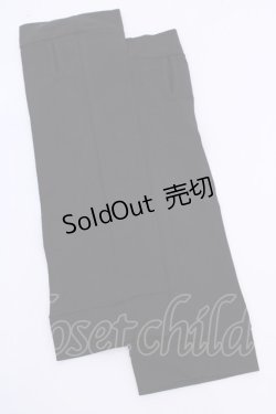 画像3: NieR Clothing / アームカバー  ブラック×レッド O-25-08-09-1036-PU-ZA-IG-ZT450