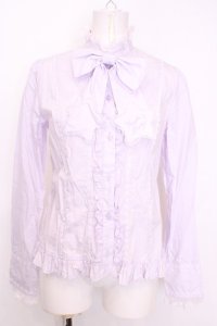 Angelic Pretty / Dreamy Night Cakesブラウス  ラベンダー O-25-08-09-1005-AP-BL-IG-OS