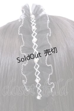 画像2: Rojita / ヘッドドレスパールカチューシャ  クロ O-25-08-09-1041-LO-AC-IG-ZT450