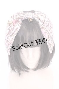 metamorphose / horoscope of fate リボンヘアバンド  ピンク O-25-08-09-1042-ME-AC-OW-ZT450