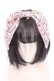 画像1: metamorphose / horoscope of fate リボンヘアバンド  ピンク O-25-08-09-1042-ME-AC-OW-OS (1)