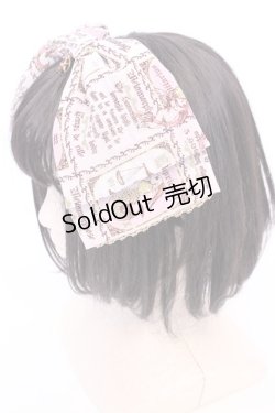 画像3: metamorphose / horoscope of fate リボンヘアバンド  ピンク O-25-08-09-1042-ME-AC-OW-ZT450