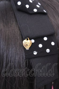 画像2: Angelic Pretty / Dot Michelleカチューシャ  クロ×シロ O-25-08-09-1044-AP-AC-IG-OS
