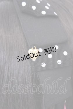 画像2: Angelic Pretty / Dot Michelleカチューシャ  クロ×シロ O-25-08-09-1044-AP-AC-IG-OS