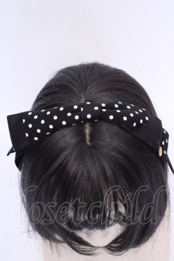 画像3: Angelic Pretty / Dot Michelleカチューシャ  クロ×シロ O-25-08-09-1044-AP-AC-IG-OS
