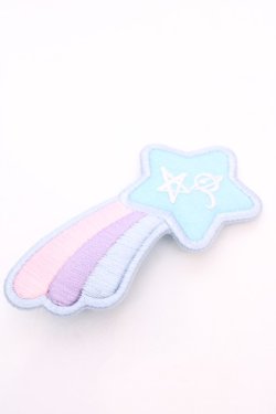 画像1: Angelic Pretty / Fancy Shooting Starワッペンクリップ  サックス O-25-08-09-1050-AP-AC-IG-OS