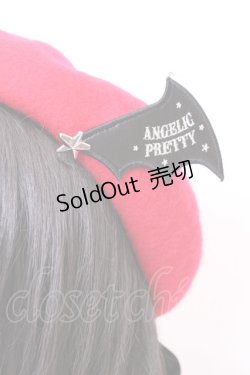 画像2: Angelic Pretty / Angelic Batベレー  アカ×クロ O-25-08-09-1052-AP-AC-IG-ZT335