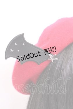 画像3: Angelic Pretty / Angelic Batベレー  アカ×クロ O-25-08-09-1052-AP-AC-IG-ZT335