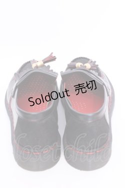 画像3: Dr.Martens （Getta Grip） / ADRIAN YOTDタッセルローファー UK7 ブラック×レッド O-25-08-09-1053-PU-SH-IG-ZT273