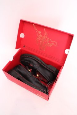 画像5: Dr.Martens （Getta Grip） / ADRIAN YOTDタッセルローファー UK7 ブラック×レッド O-25-08-09-1053-PU-SH-IG-OS