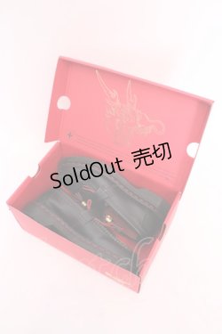 画像5: Dr.Martens （Getta Grip） / ADRIAN YOTDタッセルローファー UK7 ブラック×レッド O-25-08-09-1053-PU-SH-IG-ZT273