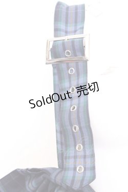 画像2: HEIHEI / カオスリボンハーネス  ブルー O-25-08-09-1010-PU-ZA-IG-OS