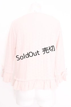画像3: PINK HOUSE / ミニリボンいっぱいニットカーディガン  ピンク O-25-08-09-1011-LO-TO-IG-OS