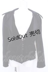 MIHO MATSUDA / 別珍ジャケット M ブラック O-25-08-09-1018-GO-JA-YM-OS