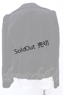 画像4: MIHO MATSUDA / 別珍ジャケット M ブラック O-25-08-09-1018-GO-JA-YM-OS