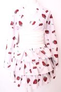Ank Rouge / CHERRY BERRY PRINCESS　浴衣ワンピース  ピンク O-25-08-09-1019-CA-OP-IG-OS