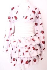 Ank Rouge / CHERRY BERRY PRINCESS　浴衣ワンピース  ピンク O-25-08-09-1019-CA-OP-IG-OS