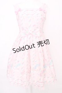 Angelic Pretty / Sugary Carnivalジャンパースカート  ピンク O-25-08-09-1020-AP-OP-YM-OS