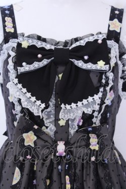 画像2: Angelic Pretty / Dreamy Night Cakesジャンパースカート  クロ O-25-08-09-1026-AP-OP-IG-OS