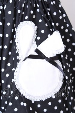 画像2: Angelic Pretty / うさぎちゃんポッケスカート  クロ O-25-08-09-1027-AP-SK-IG-OS