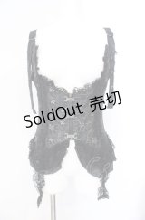 Qutie Frash / ラメベスト  ブラック×ゴールド O-25-08-09-014-QU-TO-IG-OS