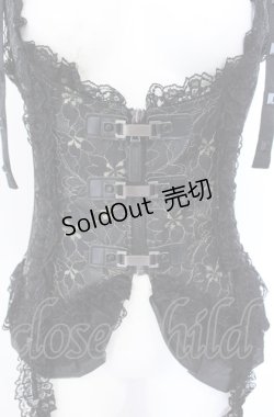画像2: Qutie Frash / ラメベスト  ブラック×ゴールド O-25-08-09-014-QU-TO-IG-OS