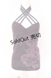 Qutie Frash / クロスキャミ  パープル O-25-08-09-015-QU-TO-IG-OS