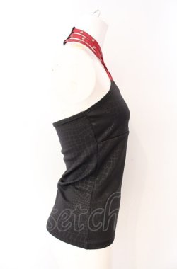 画像2: Qutie Frash / クロスキャミ【旧タグ】  ブラック×レッド O-25-08-09-016-QU-TO-IG-OS