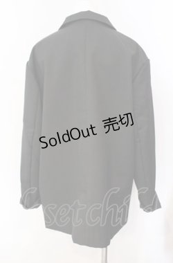 画像3: NieR Clothing / 袖折り返しラメ入りROSE DOUBLE JACKET ジャケット  ブラック O-25-08-09-022-PU-JA-IG-OS
