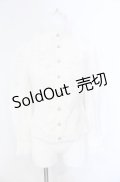 Victorian maiden / コットンレーススタンドカラーブラウス  シロ O-25-08-09-025-CL-BL-OW-OS