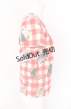 画像2: Emily Temple cute / スウィーツ柄Tシャツ 160ｃｍ アカ O-25-08-09-027-ET-TO-OW-OS