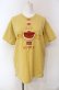 画像1: Pao de lo / スイカ刺繍Tシャツ  イエロー O-25-08-10-038-LO-TO-OW-OS (1)