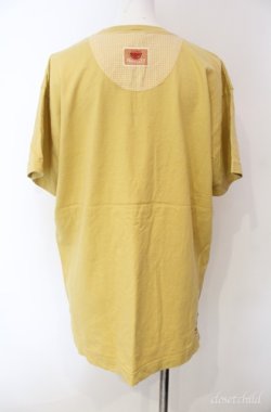 画像2: Pao de lo / スイカ刺繍Tシャツ  イエロー O-25-08-10-038-LO-TO-OW-OS