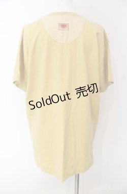 画像2: Pao de lo / スイカ刺繍Tシャツ  イエロー O-25-08-10-038-LO-TO-OW-ZI