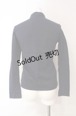 画像2: powder / チャイナボタンカットソー  ネイビー O-25-08-10-053-LO-TO-OW-ZI