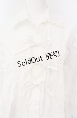 画像2: Pao de lo / タック使いブラウス 9号 シロ O-25-08-10-055-LO-BL-OW-OS