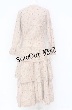 画像3: KANEKO ISAO / 花束柄ワンピース  ピンク O-25-08-10-061-EL-OP-OW-ZI