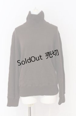 画像1: KANEKO ISAO / リブタートルトレーナー  ブラウン O-25-08-10-071-EL-TO-OW-ZI