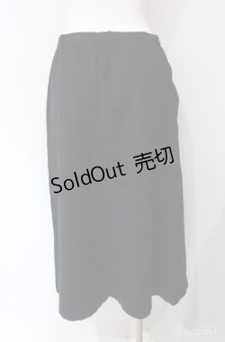 画像2: KANEKO ISAO / 前ボタンスカート  クロ O-25-08-10-009-EL-SK-OW-ZI