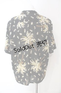 画像3: KANEKO ISAO / 鈴蘭柄ピンタックブラウス  クロ O-25-08-10-011-EL-BL-OW-ZI