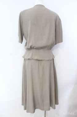 画像4: INGEBORG / リボン使いセットアップ  グリーン O-25-08-10-001-LO-SK-OW-OS