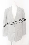 KANEKO ISAO / バック刺繍ジャケット  クロ O-25-08-10-022-EL-JA-OW-ZI