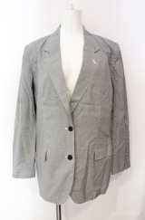 KANEKO ISAO / バック刺繍ジャケット  クロ O-25-08-10-022-EL-JA-OW-ZI
