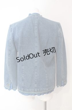 画像3: INGEBORG / タックデニムジャケット  ブルー O-25-08-10-023-LO-JA-OW-ZI
