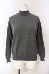 KETTY / ボトルネックニットプルオーバー  グレー O-25-08-10-032-EL-TO-OW-OS