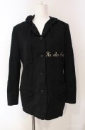 KANEKO ISAO / 刺繍入りフードジャケット  クロ O-25-08-10-033-EL-JA-OW-OS