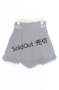 couture BY ROJITA / ラメツイードフェザーキュロット F クロ O-25-08-11-001-LO-PA-YM-OS